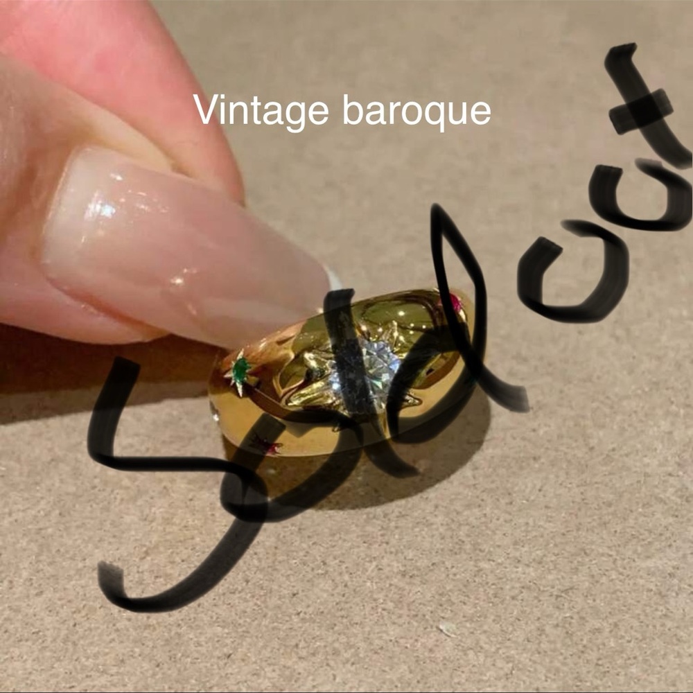 🌹Sale, 2 for $50 on all gold plated🌹 18k Gold plated ring - Picture 7 of 17